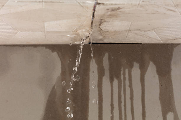 Professional Burst Pipe Cleanup technician working in Brownstown, PA